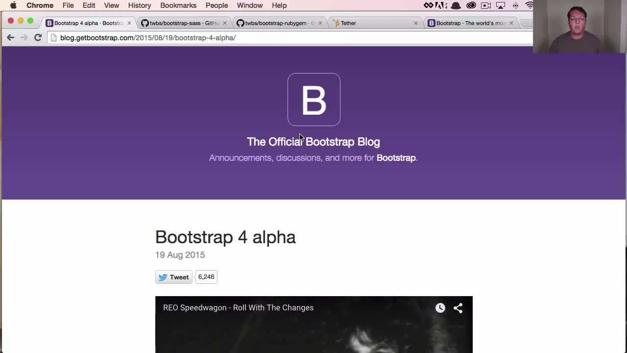 Using Bootstrap 4 Rubygem With Rails (Example) | GoRails